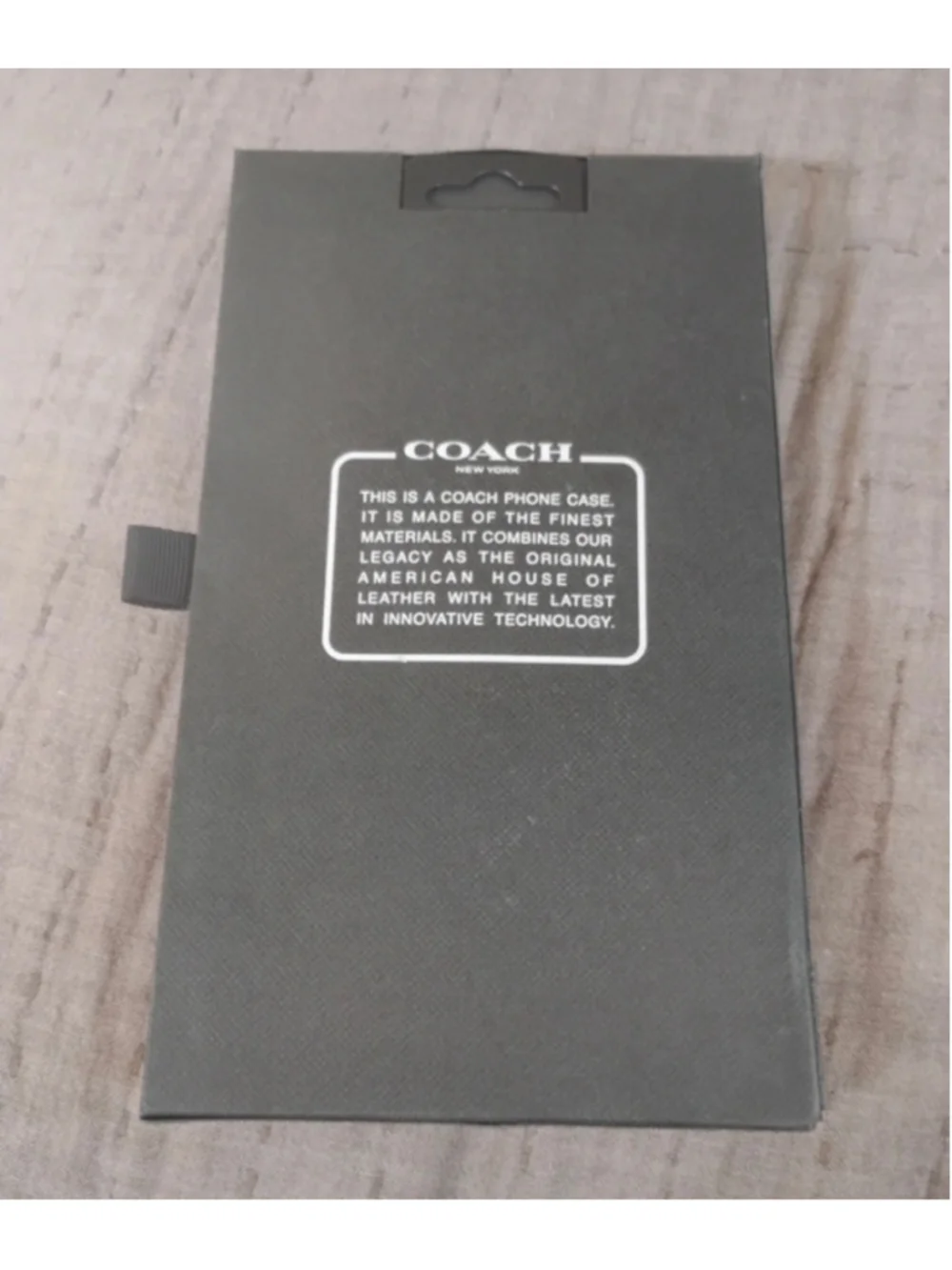 Coach protective phone case